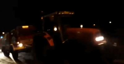 Uszkodzony wóz nie wrócił do remizy[wideo]