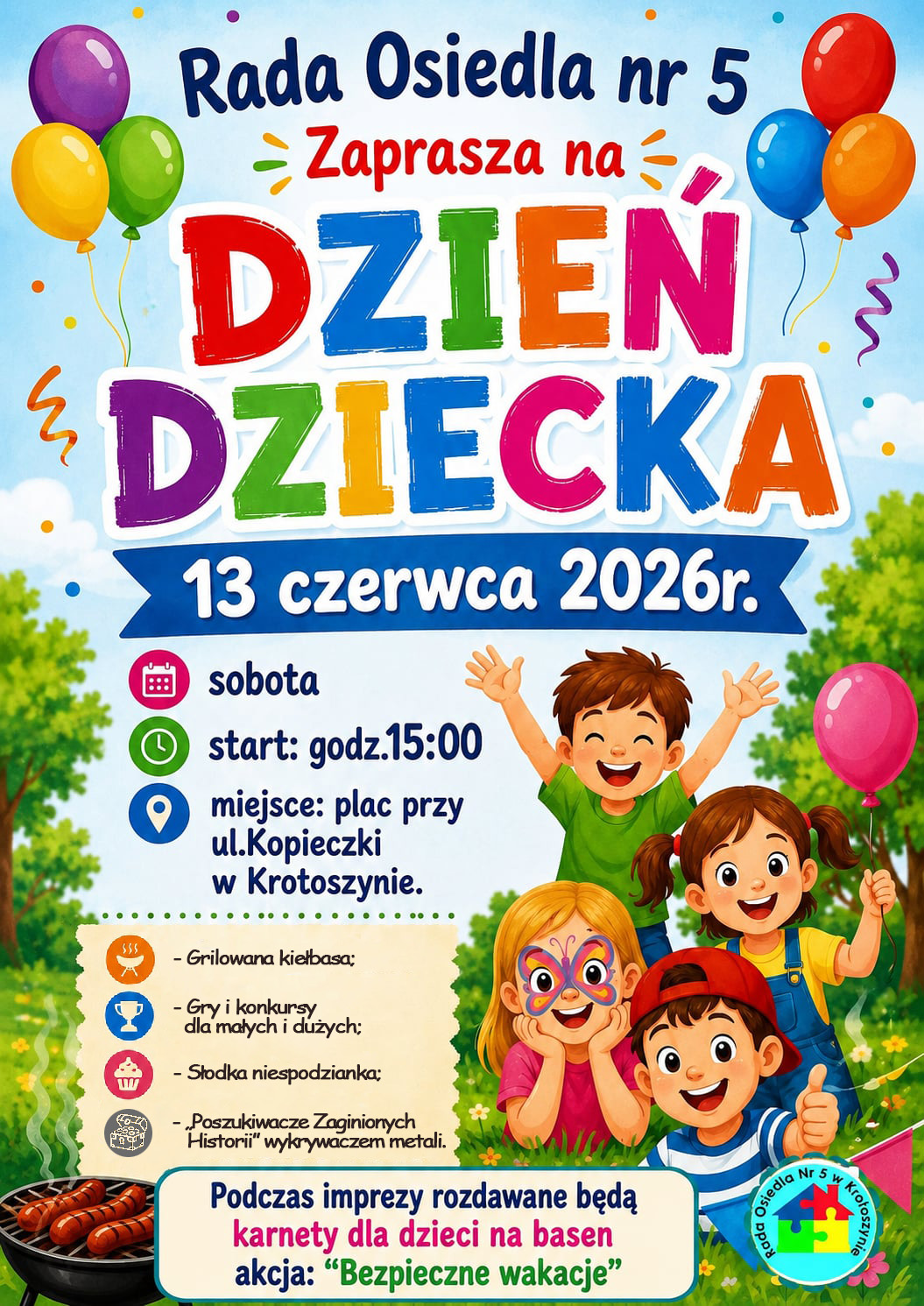 Dzień Dziecka z Radą Osiedla nr 5