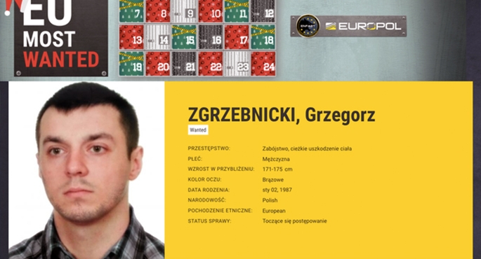 Tego Polaka szukają policjanci z całej Europy