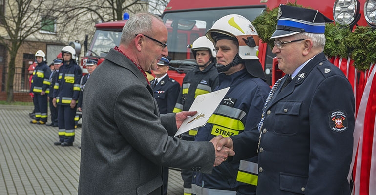 Nowy wóz strażacki dla OSP