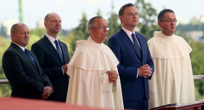 Prezydent na dożynkach