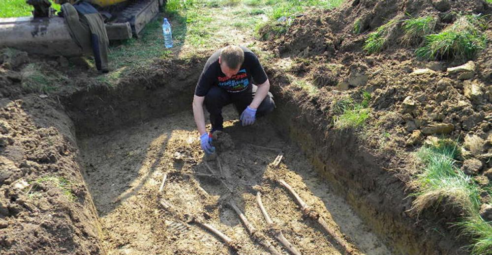 Wykopali szczątki niemieckich żołnierzy