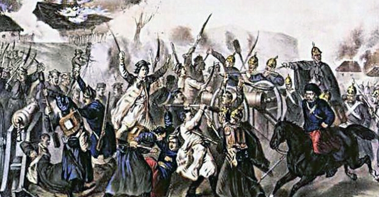 03.02.1863 r. – Termopile pod Węgrowem