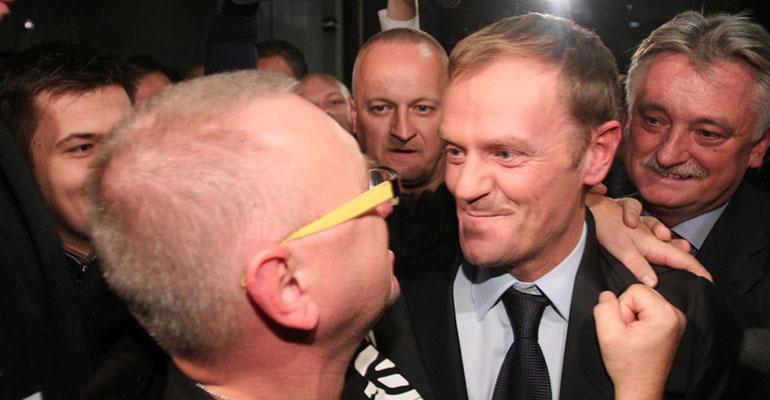 Tusk i Owsiak nagrodzeni