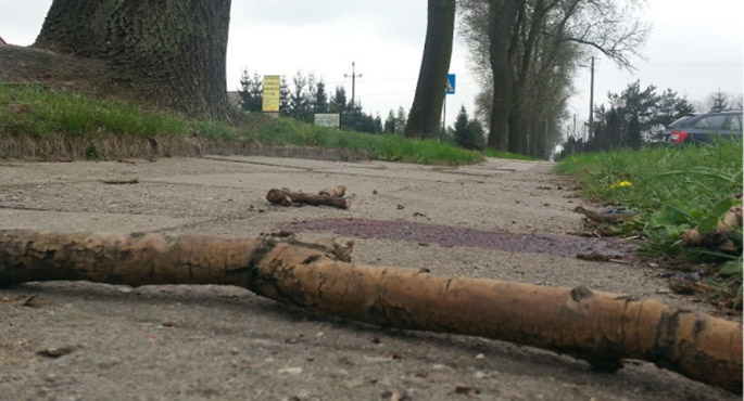 Miejsce, gdzie doszło do tragedii