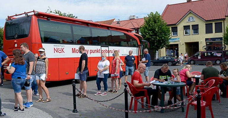 Akcja oddawania krwi w Raszkowie