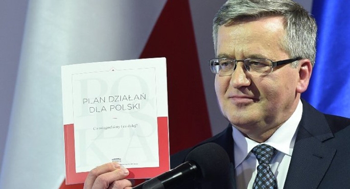 Komorowski podsumował kadencję
