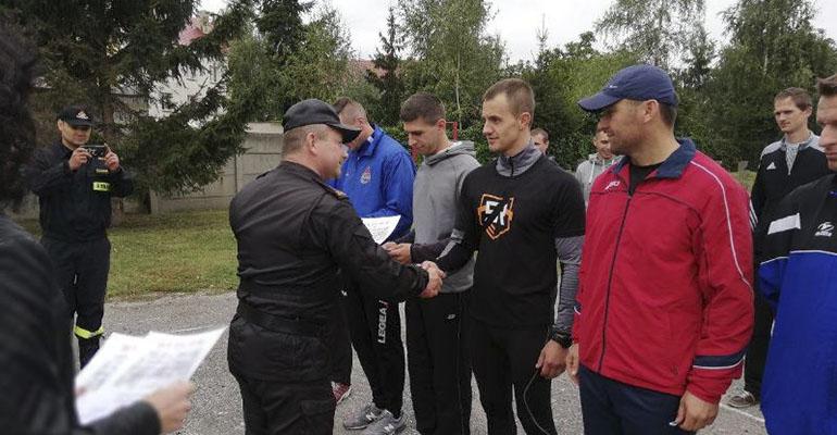 Strażacki turniej czterech wspinalni