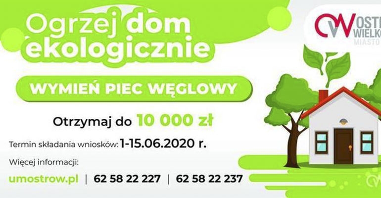 Od 1 czerwca można składać wnioski na wymianę pieców