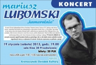 Kameralnie z Mariuszem Lubomskim