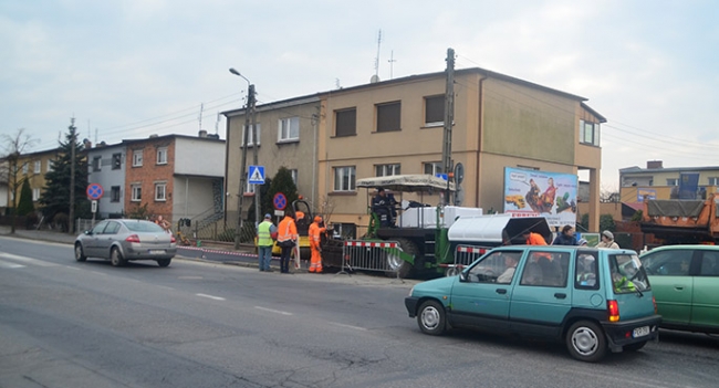 Drogowcy pracują