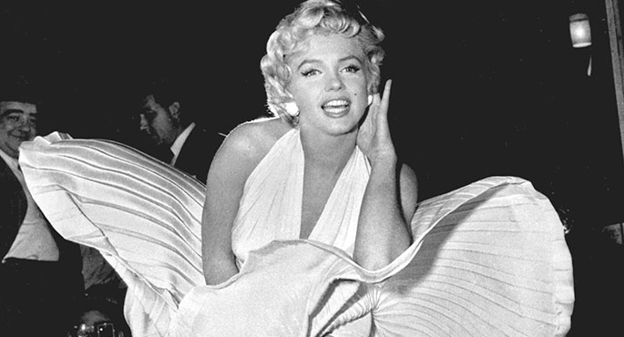 Marilyn Monroe do dziś jest uznawana za ideał kobiecego piękna i ikonę sex appealu