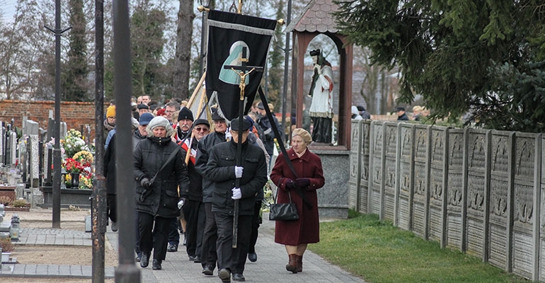 Ostatnie pożegnanie śp. Elżbiety Hanisch