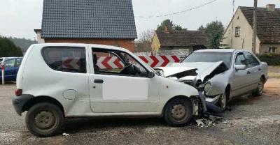 Wypadek drogowy na ul. Trzebnickiej