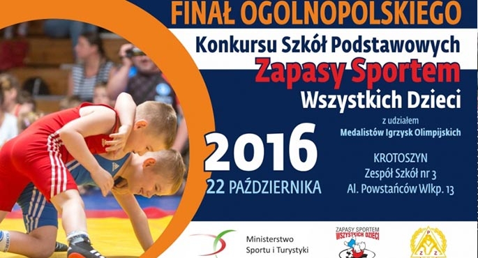 Zapasy sportem wszystkim dzieci