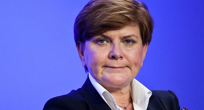 Europejskie tournée Szydło