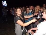 Kasia Wilk śpiewała wspólnie ze swoimi fanami.