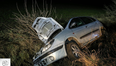 Pijany kierowca w rowie[gallery][PILNE][wideo][live]