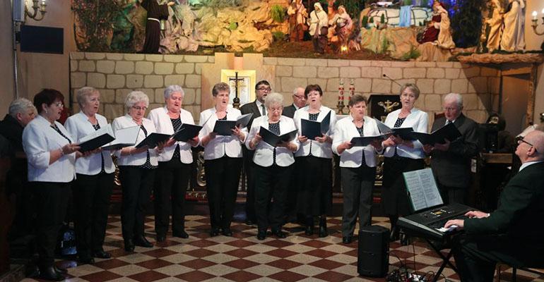 Śpiewali  kolędy i pastorałki