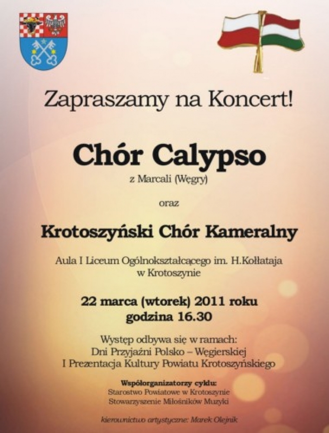 Koncert Chóru Calypso