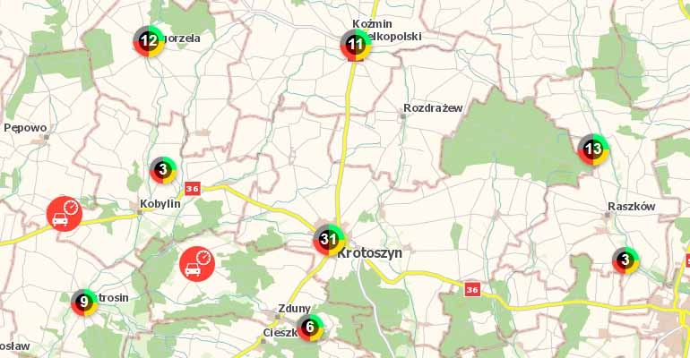 Sprawdzamy jak funkcjonuje Krajowa Mapa Zagrożeń w powiecie