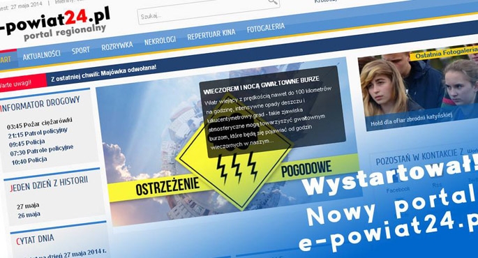 Nowa odsłona portalu e-powiat24.pl