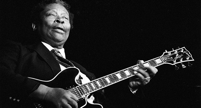 B.B. King (†90 l.) był jednym z najlepszych gitarzystów świata
