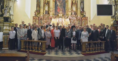 Zdjęcie zostało wykonane po mszy w krotoszyńskiej farze