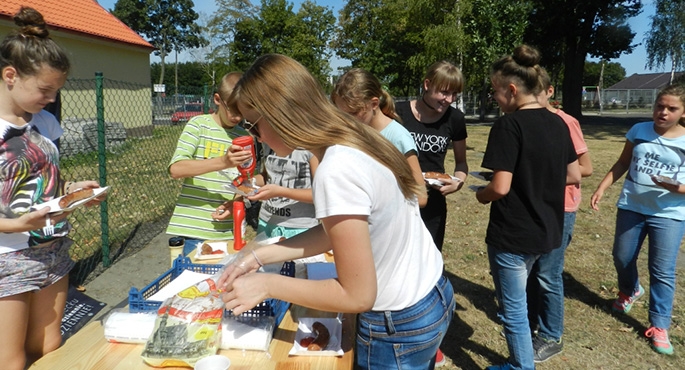 Kobierskie pożegnanie wakacji z książką