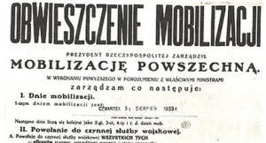 30.08.1939 r. – Powszechna mobilizacja