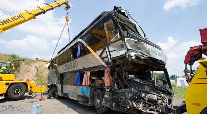 Wypadek polskich aut; 10 osób zginęło