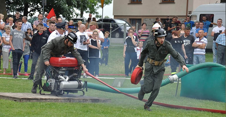 Strażacy na sportowo