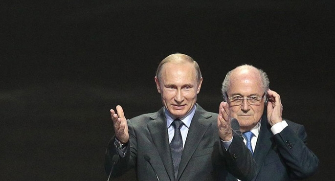 Putin chce Nobla dla Blattera