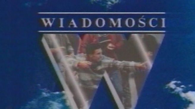 Logo „Wiadomości” w pierwszej czołówce programu