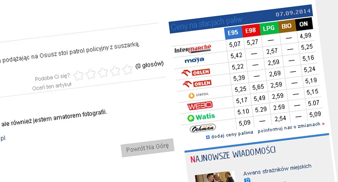 Sprawdź, gdzie w Krotoszynie zatankujesz najtaniej