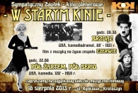 Ze starym kinem w plenerze