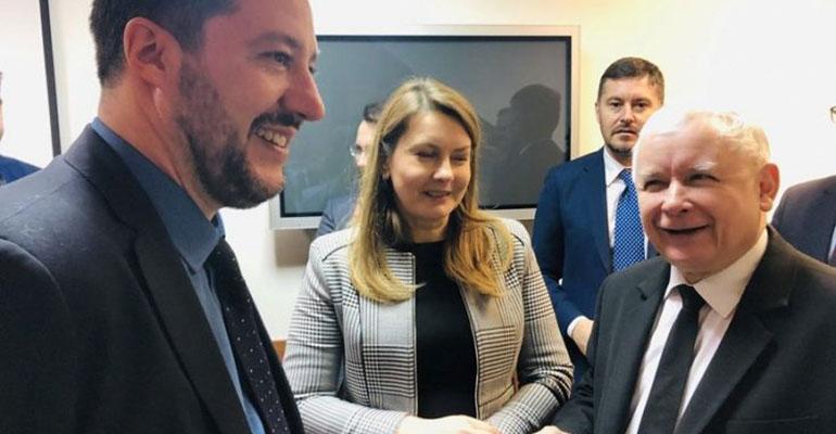 Matteo Salvini z wizytą w Polsce
