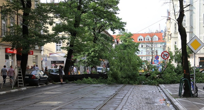 Skończyły się upały, zaczęły nawałnice