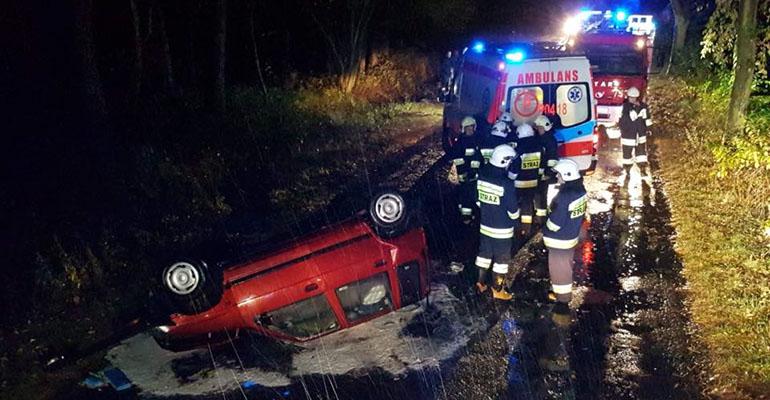 Pijany nastolatek wsiadł za kółko