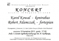 Koncert duetu muzyków
