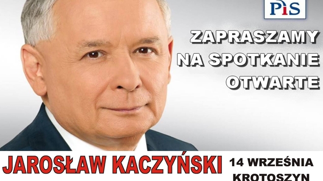 Jarosław Kaczyński w Krotoszynie