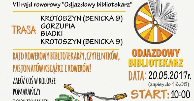 Odjazdowy bibliotekarz już w sobotę!