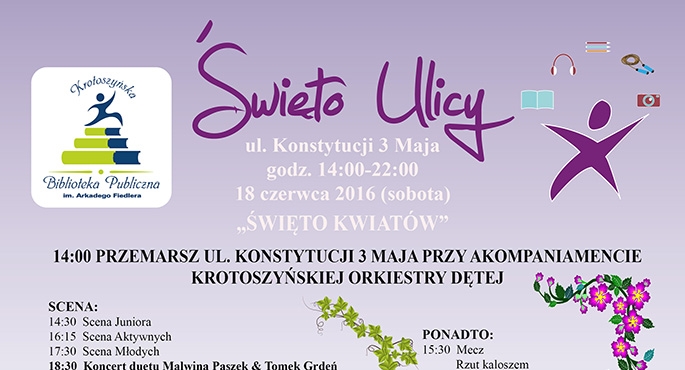 Święto Kwiatów na ul. Konstytucji 3 Maja