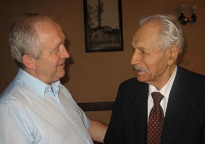 Burmistrz Zdun i Stanisław Żytkowicz