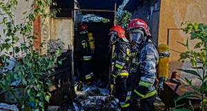 Groźny pożar altanki na krotoszyńskich działkach