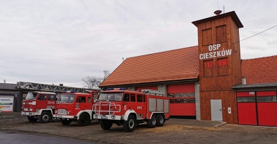 OSP Cieszków ma nową remizę strażacką