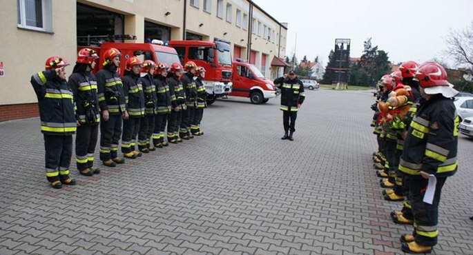 Uroczysta zmiana służby