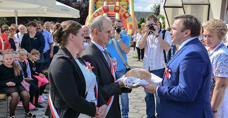 Dożynki gminne w Dzielicach