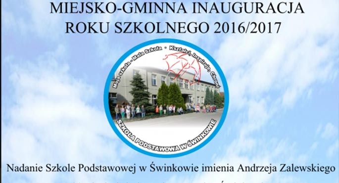 Inauguracja roku szkolnego w Świnkowie