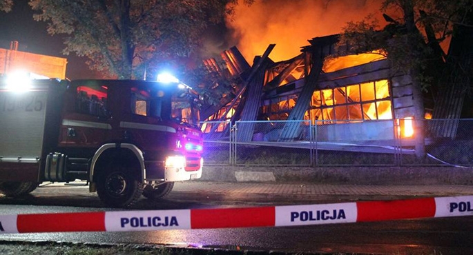 Podpalacze chcą zniszczyć firmę?